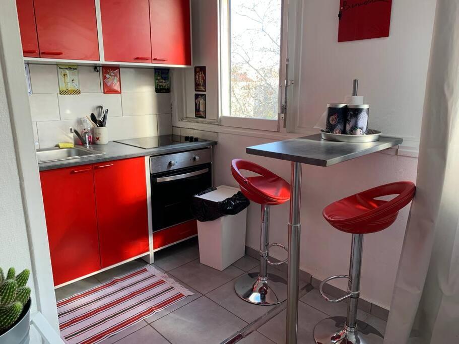 Parking Prive,T1 Bis, 10Mn Lyon Centre Apartment Villeurbanne Ngoại thất bức ảnh